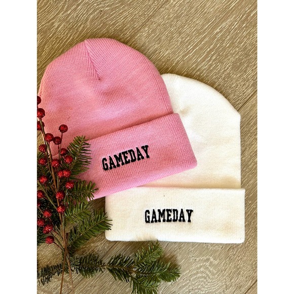 NEW Mens Womens NFL NBA School Spirit Team Colors Sports Beanie 6 Colors! - Picture 8 of 12